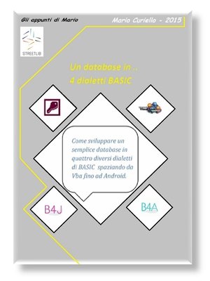 cover image of Un database in .. 4 dialetti BASIC